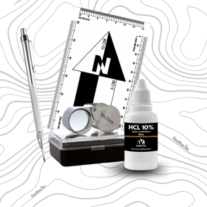 pack geologico lupa rayador acido georuston